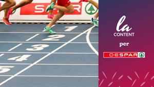 La Content porta lo storytelling di Despar Italia oltre i confini nazionali per gli Europei di Atletica Indoor 2025