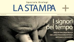 La Stampa presenta ‘I Signori del Tempo’. Il numero speciale dedicato agli orologi in edicola domani