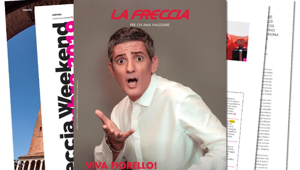 Fiorello in copertina su 'La Freccia' di novembre