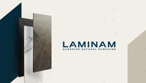 Laminam presenta la nuova brand identity. Creatività di Nuvicom