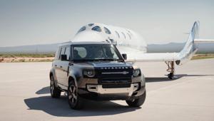 I veicoli Land Rover supportano il primo volo spaziale commerciale Virgin Galactic con equipaggio al completo