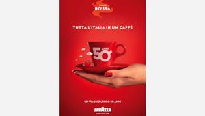 Per i 50 anni di Lavazza Qualità Rossa, VMLY&R mette tutta l’Italia in un caffè. Pianifica Wavemaker