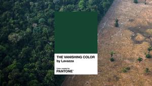  “The Vanishing Color”: Lavazza con Pantone Color Institute per la Giornata della Terra 2021. Da un’idea di We Are Social, nasce un colore simbolo del verde che sta scomparendo dalla Foresta Amazzonica, per sensibilizzare le persone sulla  deforestazione