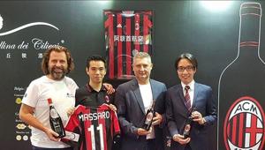 Rinnovo biennale con Ac Milan per la Collina dei Ciliegi. Amarone brandizzato rossonero non solo in Cina ma anche in Italia, Usa e Canada