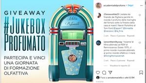 40% di conversion rate per il giveaway su Instagram di Accademia del Profumo, con Leevia
