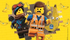 Chiquita partner di ‘The Lego Movie 2: Una Nuova Avventura’: i mini personaggi del film su 300 milioni di Bollini Blu