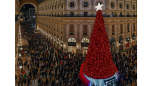 Lenovo scelta dal Comune di Milano per l'allestimento dell'Albero di Natale della Galleria Vittorio Emanuele II