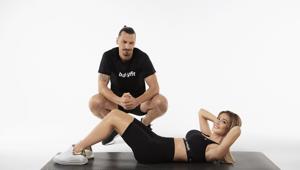  Zlatan Ibrahimovic e Diletta Leotta inaugurano una nuova era del fitness con Buddyfit