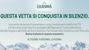 Coronavirus. Levissima sospende gli investimenti adv in tv e li converte in aiuti sanitari