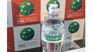 Levissima è official water degli Internazionali BNL d'Italia