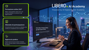 Italiaonline lancia Libero AI Academy, corsi sulla AI in partnership con Across Digital Solution Company: comunicato
