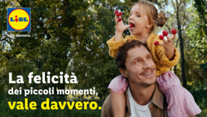 LIDL torna on-air con la sua prima campagna branding dal claim "Lidl vale davvero."