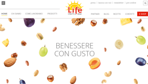 Online il nuovo sito di Life Italia. Firma RW Comunicazione
