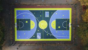 Lil Milan riqualifica lo storico campo da basket di piazza Aspromonte