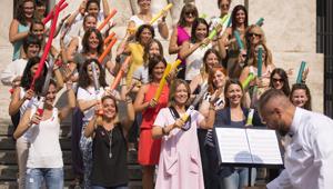 Bridgestone e LILT di ancora insieme per la Campagna Nastro Rosa. Sabato 1 ottobre flash mob musicale in Piazza Sempione a Milano
