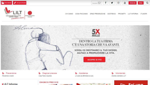 Online il nuovo sito di LILT Milano. Firma MazzMedia