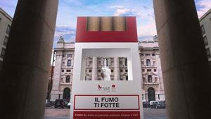 TBWA\ITALIA per LILT realizza “Fottiti, Fumo”, una installazione a Milano in occasione della giornata mondiale senza tabacco