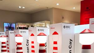 I MILLE presenta per MSC Crociere la lampada di design “Ocean Cay”, ideata da Matteo Ragni e Zafferano