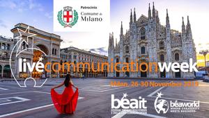 La Live communication Week ottiene il patrocinio del Comune di Milano