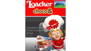 smartclip firma la campagna Choco& di Loacker con il nuovo formato mobile GhostOver. Pianifica Vizeum