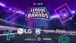 LG Electronics VS Open Fiber. La Milan Games Week & Cartoomics si prepara ad ospitare la finalissima della League of Brands di Accenture Song G4M1NG Studio ed il CMO Summit