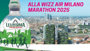 Levissima è Official Mineral Water e Green Partner della Wizz Air Milano Marathon. Il brand sarà anche title sponsor della Levissima Family Run