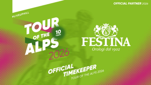 Festina e Infront insieme per il Tour of the Alps 2026: il brand è Official Timekeeper Festina e Infront insieme per il Tour of the Alps 2026: il brand è Official Timekeeper