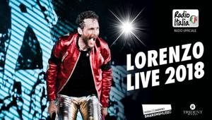 Radio Italia partner di 'Lorenzo Live 2018', il n uovo tour di Jovanotti