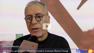 Le lettere di Lorenzo Marini per il manifesto della decima edizione del Talent Prize. Marini: "Tra i prossimi progetti un type dedicato al futurismo e un'antologica a Roma"