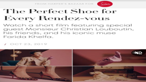 8 video per raccontare Louboutin: è il progetto di Hearst destinato alle lettrici di 'Elle' e 'Harper’s Bazaar' in sei paesi del mondo