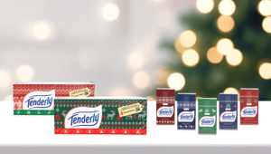 Lucart di nuovo al fianco di Save the Children con il nuovo fazzoletto natalizio Tenderly in edizione speciale