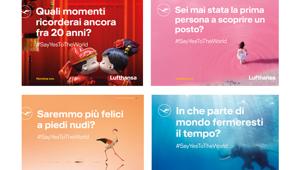 Al via 'Say Yes to the world', la nuova campagna di Lufthansa firmata Kolle Rebbe