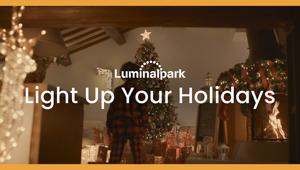 Luminal Park insieme a Daimon Agency per il rebranding e la campagna di Natale 2021