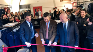 Macron e Alma Mater presentano il nuovo Unibo Store all'interno dell'Ateneo bolognese