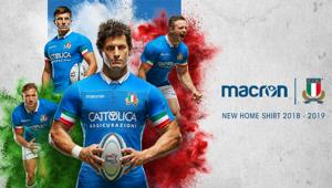Federazione Italiana Rugby e Macron, sponsor tecnico delle nazionali azzurre, hanno scelto Milano per svelare la nuova maglia ‘Home’