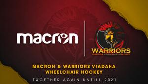 Prosegue il sodalizio tra Macron e i Warriors Viadana: per le prossime tre stagioni il brand sarà sponsor tecnico e naming sponsor del team mantovano