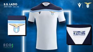 S.S.Lazio e Macron svelano il kit gara con la maglia “Away” in plastica riciclata