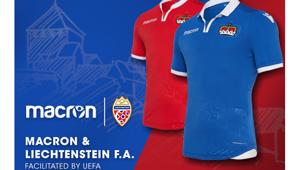 Presentate le nuove divise del Liechtenstein firmate Macron