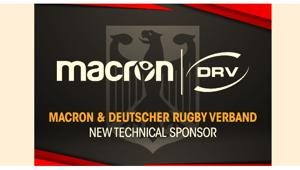 Macron sponsor tecnico della Federazione Rugby Tedesca fino al 2022
