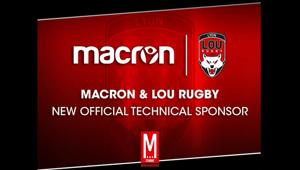 Macron e i Lupi del Lou Rugby tornano insieme fino al 2020
