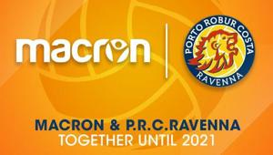 Macron e Porto Robur Costa Ravenna insieme fino al 2021