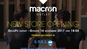 Macron porta la Spal al DeltaPo Outlet di Occhiobello