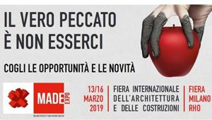Made Expo 2019, la manifestazione per il mondo delle costruzioni e dell’architettura si terrà a Fiera Milano dal 13 al 16 marzo 2019