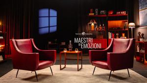 Maionchi, Capello e Giallini sono i nuovi "Maestri di Emozioni" del branded content firmato Armando Testa per Vecchia Romagna. Al via anche la campagna natalizia integrata su TV, addressable e social