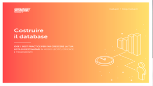 Costruire il database: la nuova edizione  dell’ebook di MailUp, espansa e aggiornata