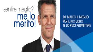 Maico Italia su Tv2000  con la campagna 'Sentire meglio, me lo merito'