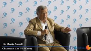 Martin Sorrell il 22 giugno a Cannes con Ken Auletta