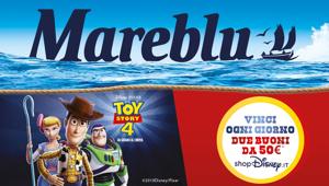 Mareblu e QMI Stardust ancora insieme con una nuova operazione di co-marketing per l'uscita di Toy Story 4