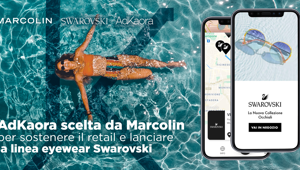 AdKaora incaricata da Marcolin per sostenere il retail e lanciare la linea eyewear Swarovski