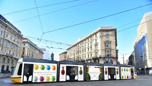 Mario Luca Giusti porta il suo design sui tram di Milano